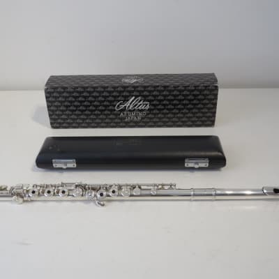 Altus A807-RE Silver Plated, Open Hole Flute with Offset G, E Mech, C Foot image 1