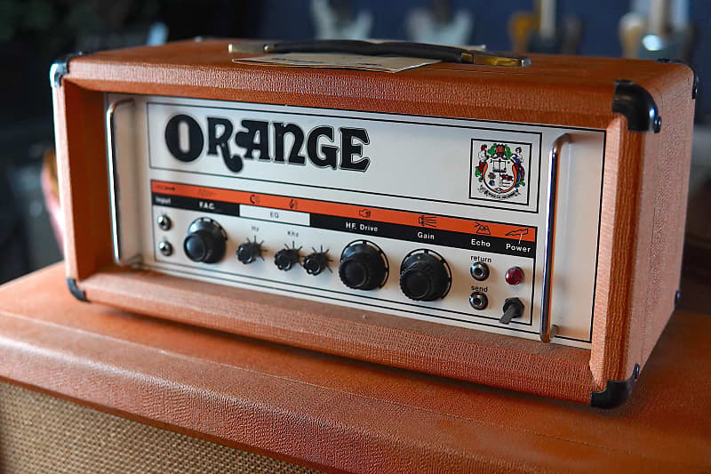 Orange OR100 & cab 1977 collectors condition mega rare 1st owner image 1