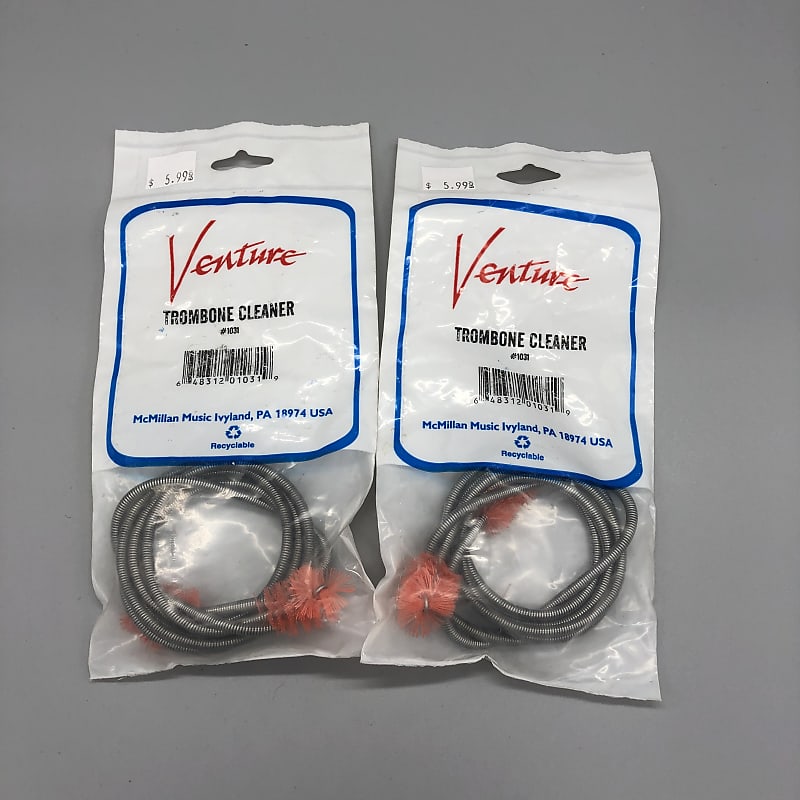 Venture Trombone Cleaner (LOT of 2 NEW OLD STOCK) Reverb
