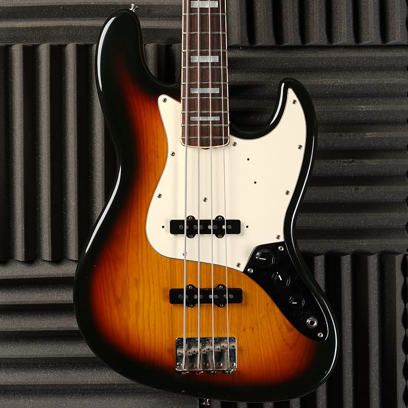 Fender JB-75 Jazz Bass Reissue MIJ - 1992 - Sunburst image 1