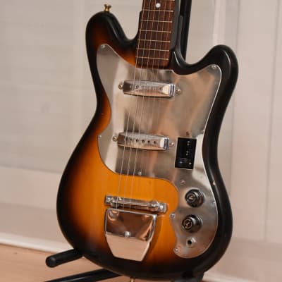 Suziki Hertiecaster – 1960s Japan Vintage Teisco Style Guitar / Gitarre image 1