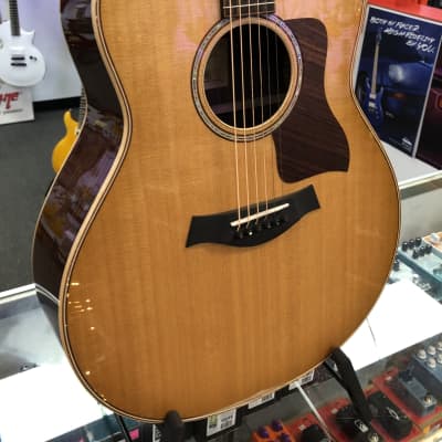 Taylor 818e Sitka Spuce Top Indian Rosewood Back & Sides with Western Floral Hardshell Case - Rep Sample, Mint image 7