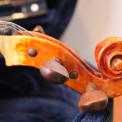 Early 1900's Antonius Stradivarius Copy Made in Germany 4/4 Violin image 16