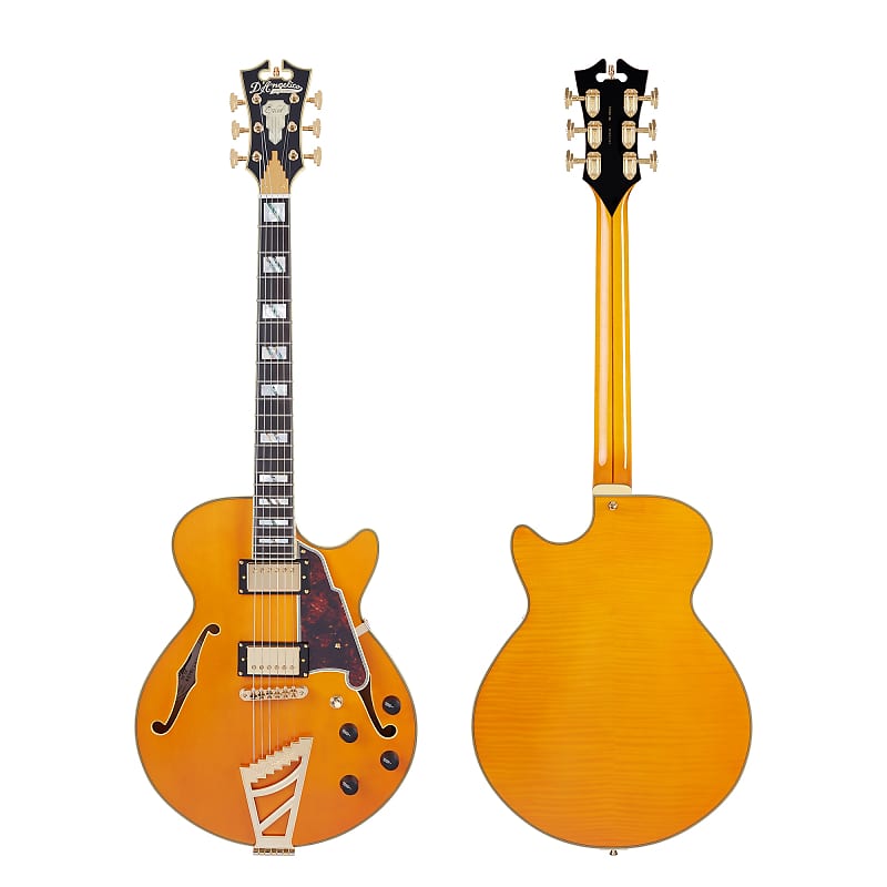 D'Angelico EX-SS Semi-Hollow with Stop-Bar Tailpiece | Reverb