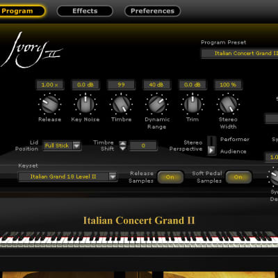 New Synthogy Ivory II Ivory II Italian Grand Piano Software (Download/Activation Card) image 3