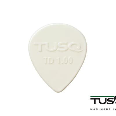 Graph Tech Tusq Picks Teardrop Shape 1.00mm Bright tone 72 pieces PQP-0501-W72