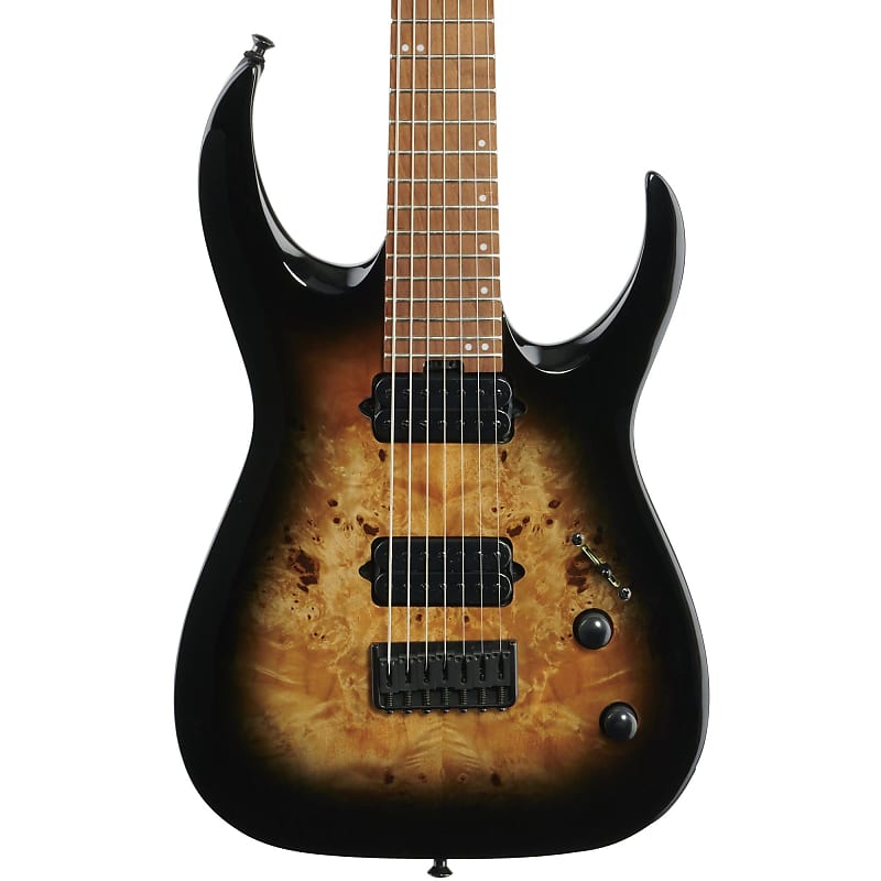 Jackson HT7P Pro Misha Mansoor Electric Guitar, 7-String, Black Burst image 1