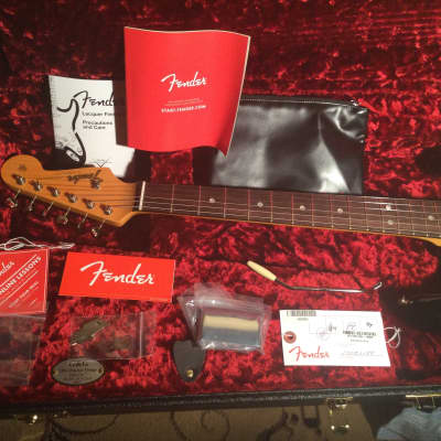 Fender  American Original '60s Stratocaster®, Rosewood Fingerboard, 3-Color Sunburst-V2201188 image 4