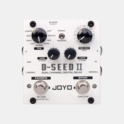 Reverb.com listing, price, conditions, and images for joyo-d-seed-ii-stereo-delay-pedal