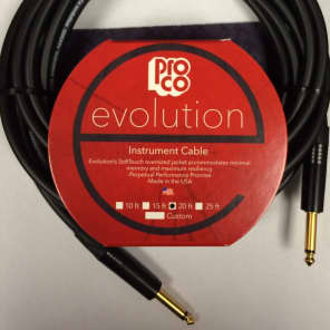 ProCo EVLGCN-20 Evolution 1/4" TS Instrument Cable - 20'