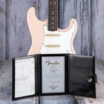 Fender Custom Shop Limited Edition 1964 Straotcaster Relic, Super Faded Aged Shell Pink image 9