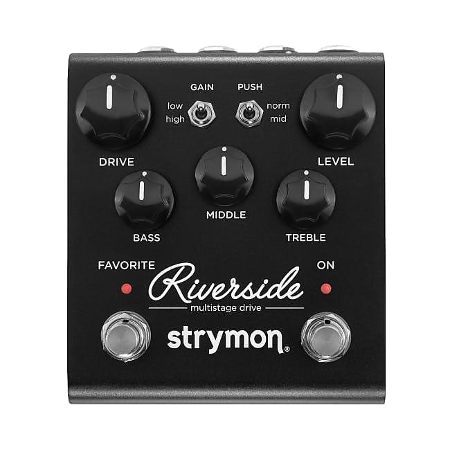 Strymon side マルチステージドライブ ギター STRYMON Riverside Strymon Riverside Multistage Drive