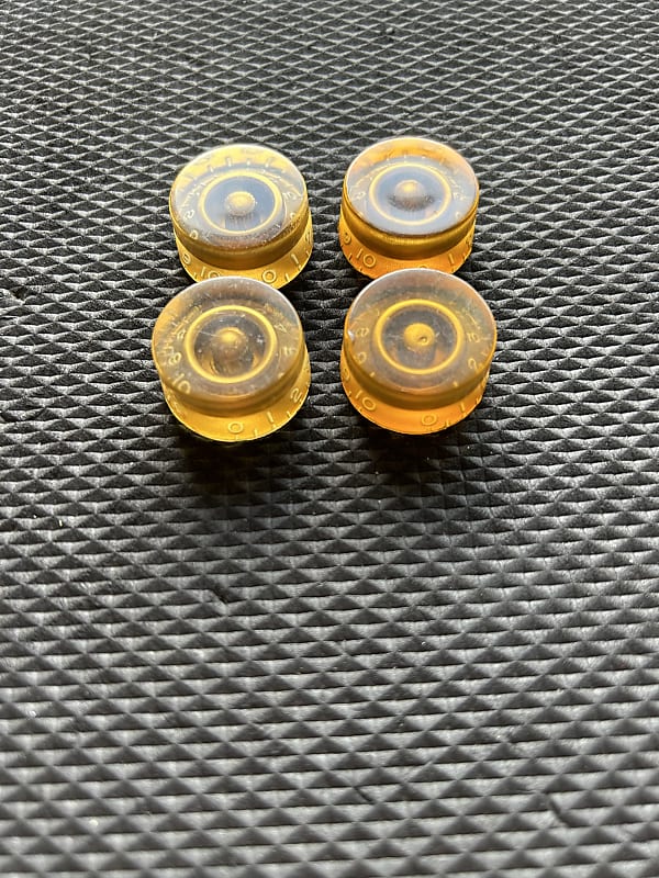 195356 Gibson Les Paul Goldtop Knobs Set Reverb