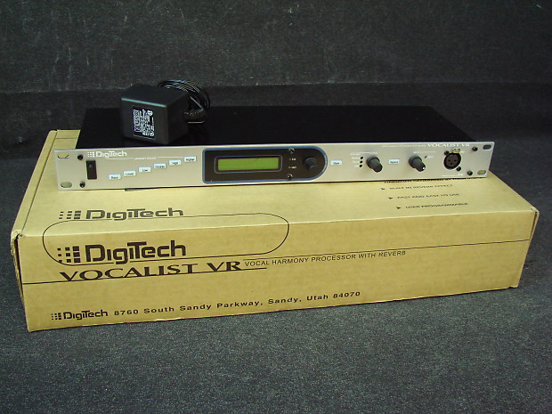 DigiTech Vocalist VR Vocal Harmony Processor With Reverb