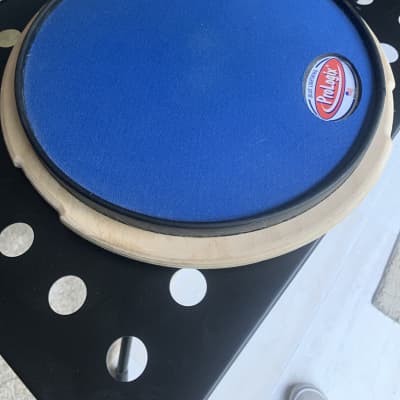 Prologix Percussion Blue Lightning Practice Pad 12-inch