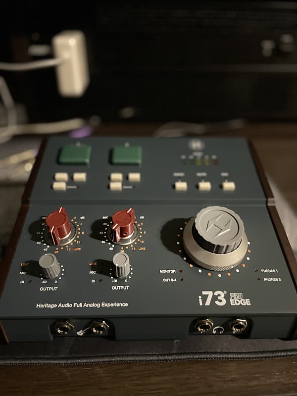 Heritage Audio i73 Pro Edge 12in/16out USBC Audio Interface Reverb
