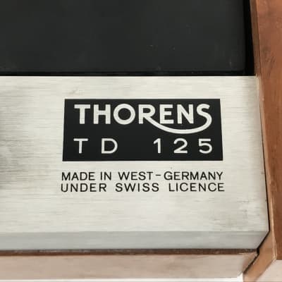 Thorens TD-125 Vintage Turntable w/ Pickering XSV/3000 MM Cartridge image 3
