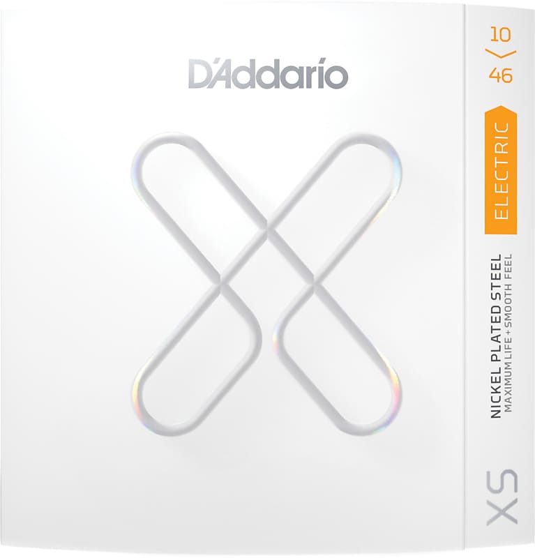 D'Addario XSE1046 XS Nickel Coated Electric Guitar Strings - Regular Light (10-46) image 1