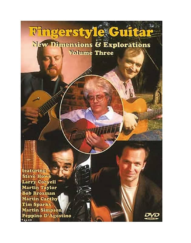 Grossman Music MEL BAY 13018DVD Fingerstyle Guitar: New Dimensions