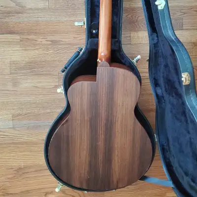 Baden A Style Acoustic Electric Rosewood / Cedar w/ OHSC || Fishman Pickup image 7