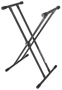 On-Stage Stands KS8191 Lok-Tight Classic Double-X Keyboard Stand image 1