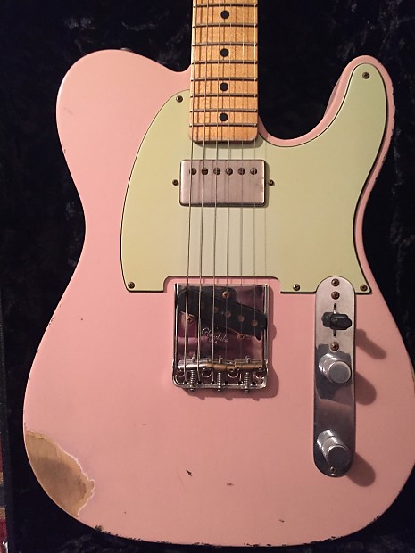 Fender Custom Shop Heavy Relic Telecaster 2007 Shell Pink Relic image 1