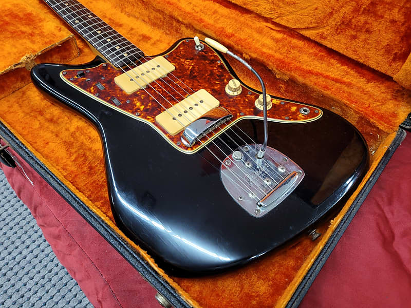 Fender Jazzmaster 1961 Black With Case image 1
