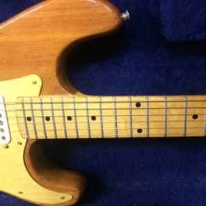 Cort C Series Hard Tail Stratocaster 1970's Natural Neck Through image 4