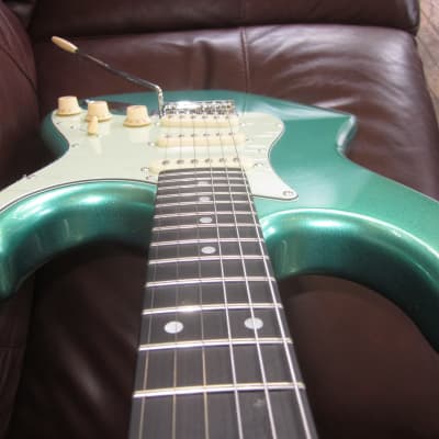 Tagima TG-500-MSG-DF/MG  TW Series Electric Guitar Metallic Surf Green w/ FREE Musedo T-2 Tuner! image 8