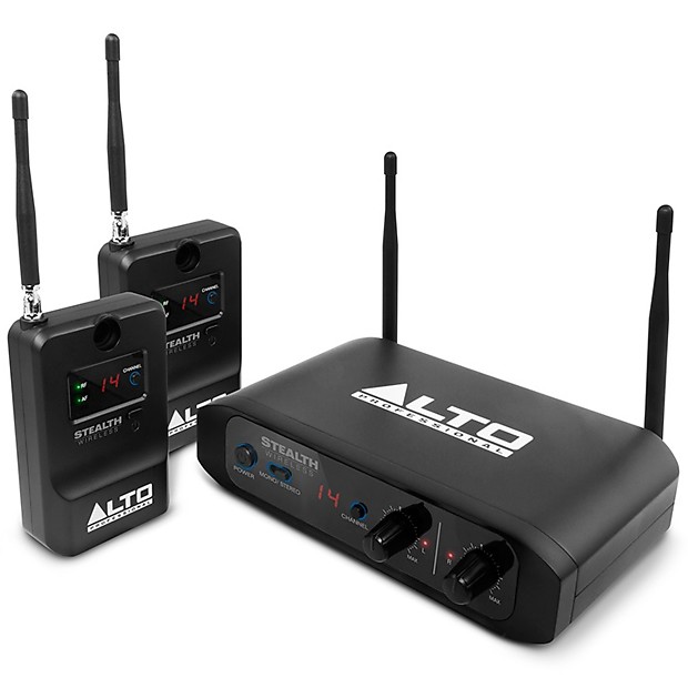 Alto Professional STEALTHWRL Stealth Wireless Stereo Wireless System for Active Loudspeakers image 1