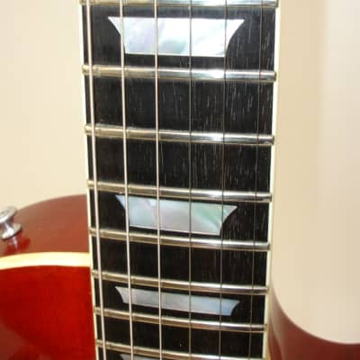 2018 Eastman SB59/v Electric Guitar, Seymour Duncan Antiquity Pickups Amber w/ Case image 12