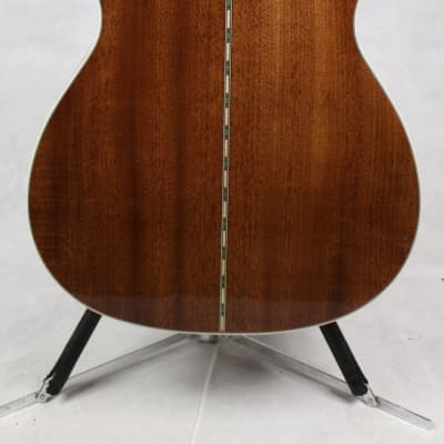 Fender PO-220E Orchestra Acoustic Guitar Ovangkol Fingerboard Natural w/ Case image 6