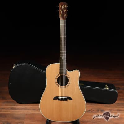 Alvarez Yairi DYM70CE Dreadnought Acoustic/Electric Guitar w/ Case – Natural for sale