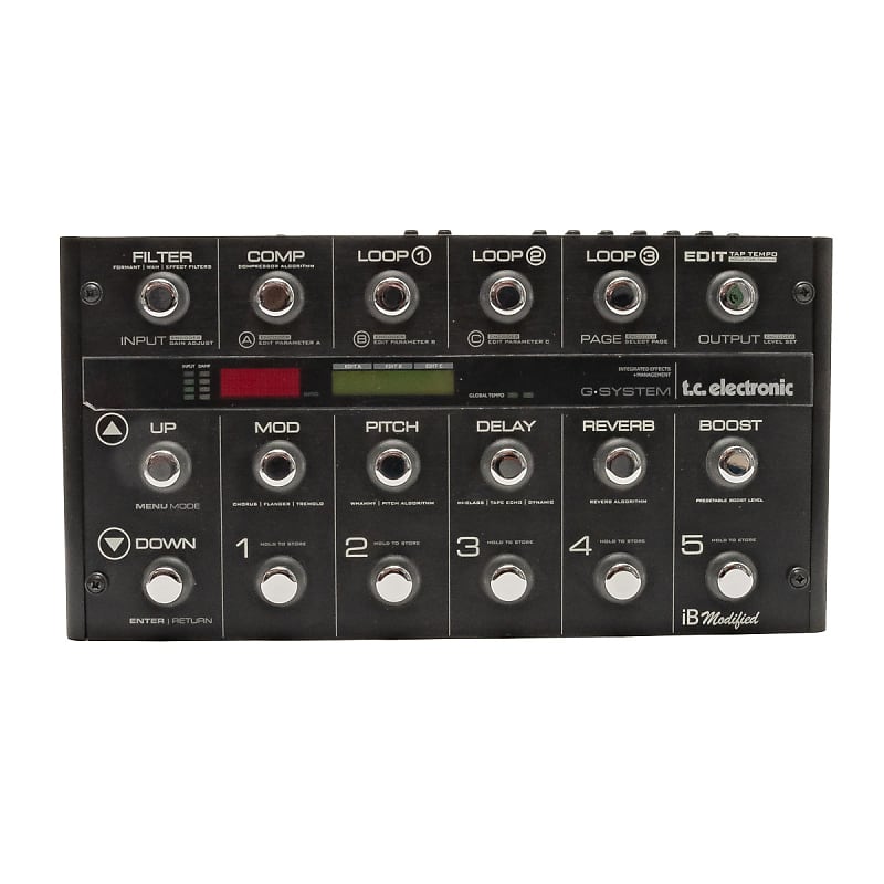 TC Electronic - G System GFX01 - iB Modified Multi FX Board | Reverb