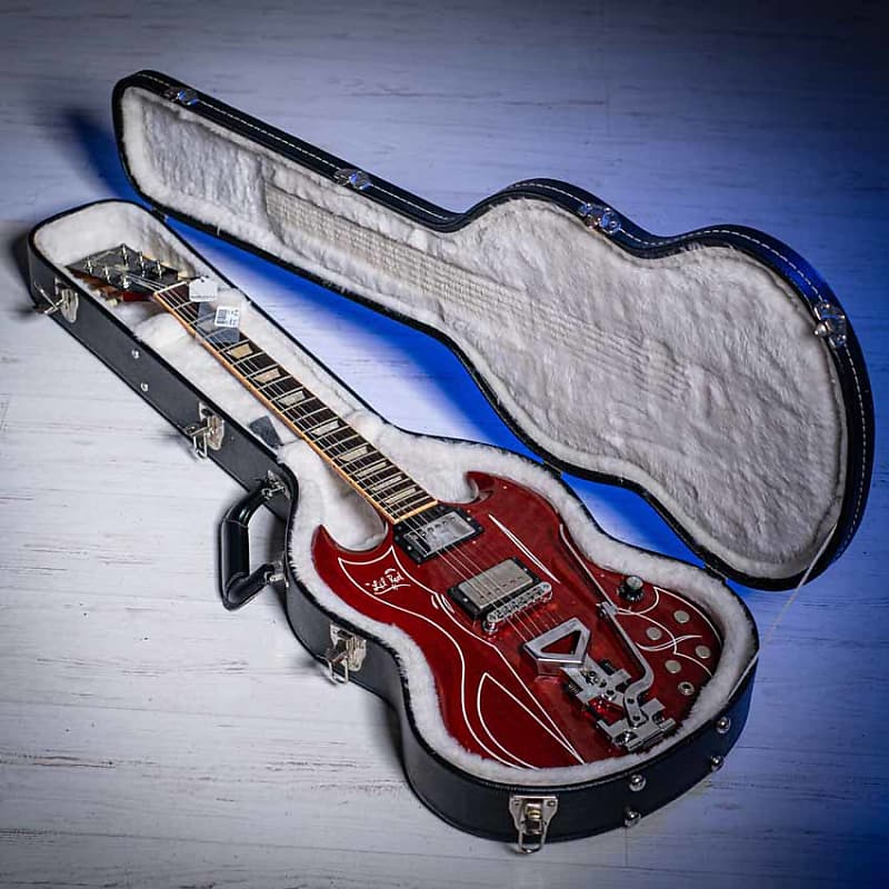 Gibson SG Lil Red ex Billy Gibbons ZZ Top 2000s - Cherry Gibson SG Lil Red ex Billy Gibbons ZZ Top 2000s - Cherry