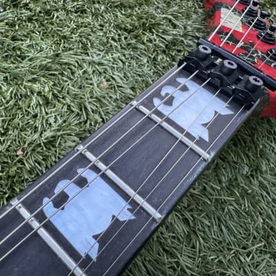 ESP KKV-380 red crackle Kerry King V 1997 - Red Crackle image 10