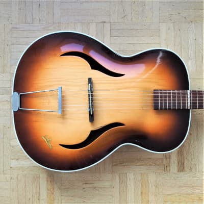 Isana Archtop guitar 1950s West Germany vintage - "Boutique Hofner-style" image 1