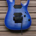 Ibanez RGA7420FMBLF 7-String Electric Guitar Flat Blue Lagoon Burst