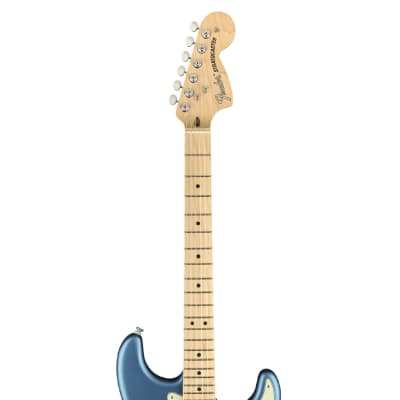 Fender American Performer Stratocaster - Satin Lake Placid Blue w/ Maple FB image 6