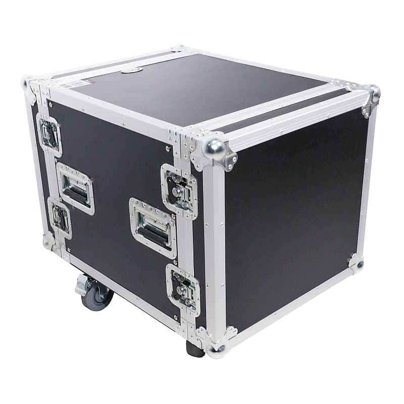 ProX T12RSS 12U Vertical Amp Rack Mount Flight Case with Reverb