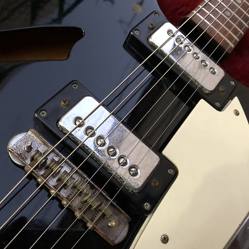 c.1967- Honey/Teisco Gengakki SG-5 Hollow Guitar