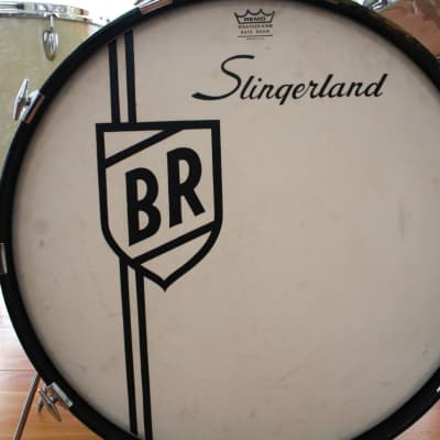 Buddy Rich's Slingerland 1968 White Marine Pearl Drum Set. image 19