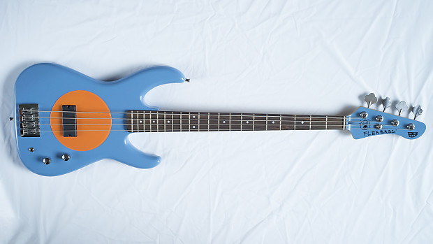Flea bass model32 Water bass blue/orange - 楽器/器材