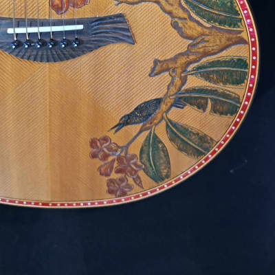 Blueberry NEW IN STOCK Handmade Acoustic Guitar Grand Concert image 9