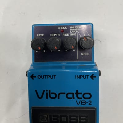 Boss VB-2 Vibrato Original Vintage 1983 Guitar Effect Pedal MIJ Japan *READ* image 2