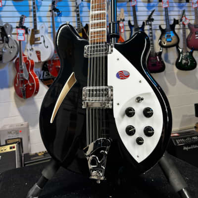 New 2023 Rickenbacker 360/12 12-String 360 Electric, Jetglo w/ OHSCase and Free Ship 764 image 5