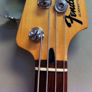 1994 Fender Squier Series Precision Bass P Bass Arctic White w/ bag image 8