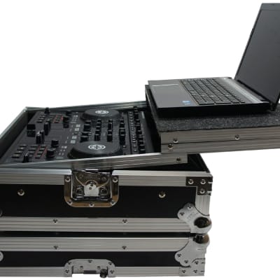 Harmony HCTKS4LT Flight Glide Laptop Stand Road Travel DJ Custom Case Gemini G4V image 3