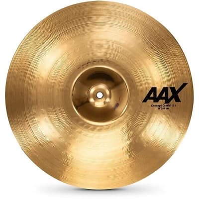 Sabian AAX 16" Concept Crash Cymbal/Brilliant Finish/Model # 216XBF5 image 2