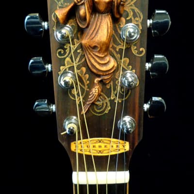 Blueberry Handmade Acoustic Guitar Jumbo Size "Faith" Built to Order image 3